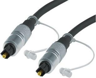 Produktbild Tecline Professional Audio-Lichtleiterkabel, High Quality, Toslink St./St., 1,0 m Hochwertige optische Digit (1 m, Optisch)