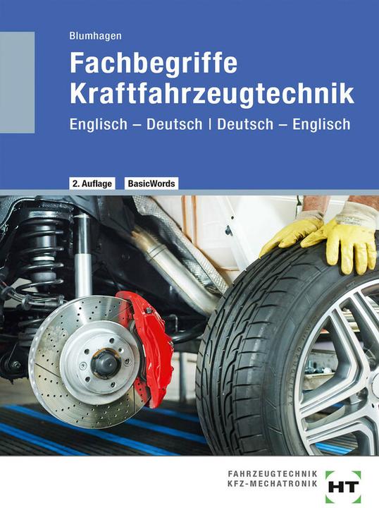 Produktbild Fachbegriffe Kraftfahrzeugtechnik (Deutsch, Thomas Blumhagen, 2019)