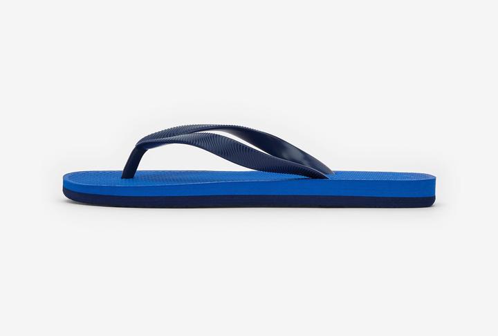 Actual product image Olaian Kids' Flip-flops - 500 Blue (31)