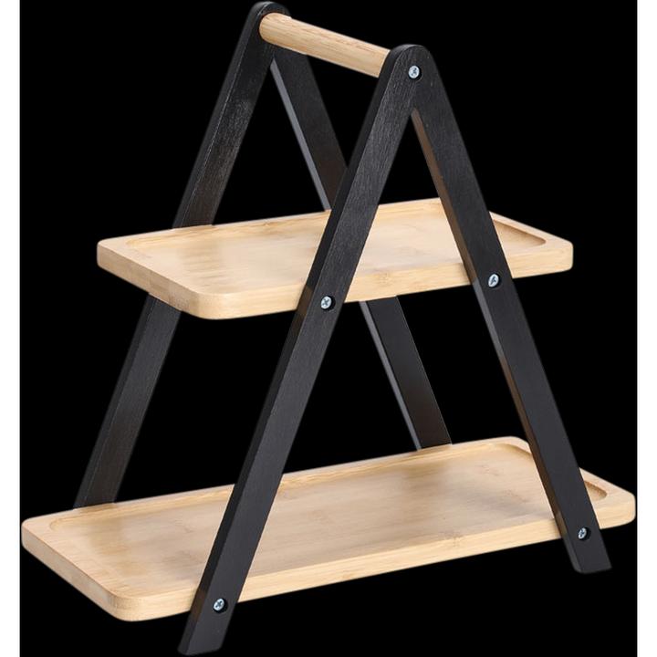 Actual product image Zeller Present Etagere, bamboo, black
