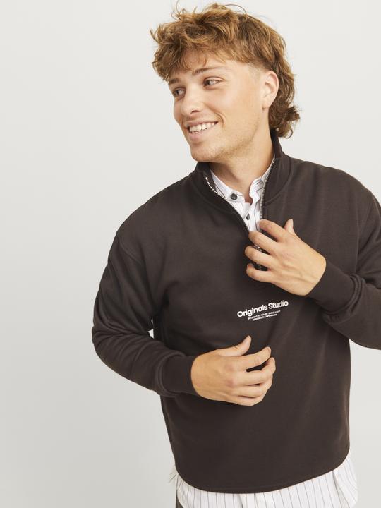 Image du produit Jack & Jones Texte Sweat-shirt avec demi-zip Sweat-shirt avec demi-zip (S)