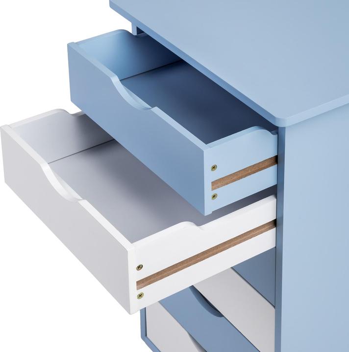 Actual product image tectake Children's desk and mobile pedestal (109 x 55 x 94 cm)