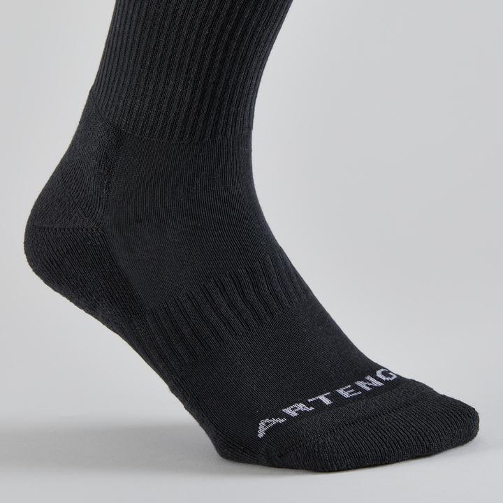 Artengo Tennissocken High 4er-Pack - RS 300 grau/schwarz (35, 38)