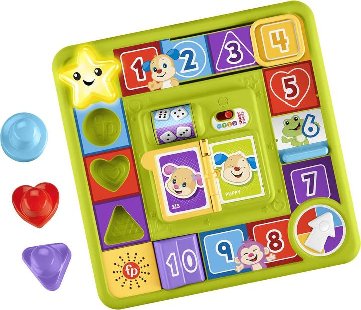 Actual product image Fisher-Price Fisher Price "Ucz się i śmiej!" Pierwsza gra 123 HRB72 (Slovak, English, Polish, Hungarian, Czech)