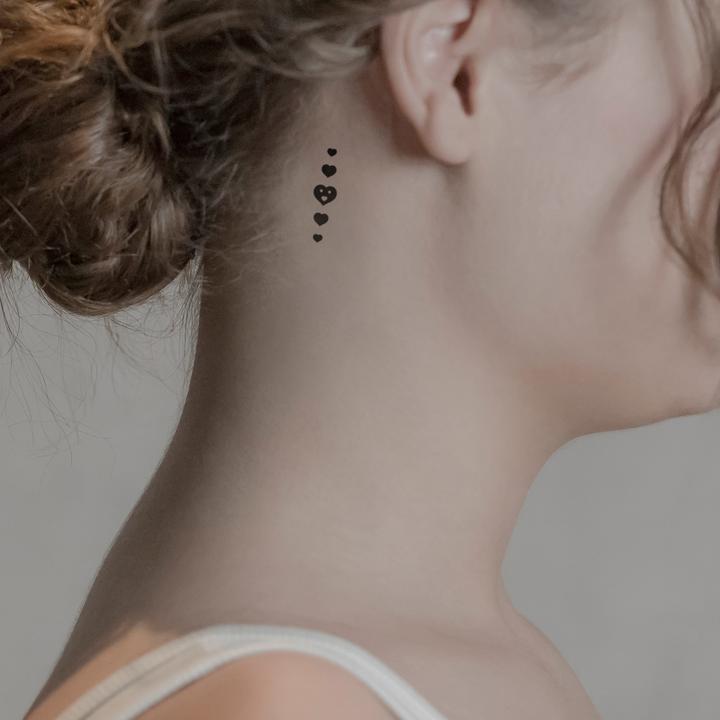 Produktbild minink Temporäres Tattoo: Herz Tattoos fürs Handgelenk