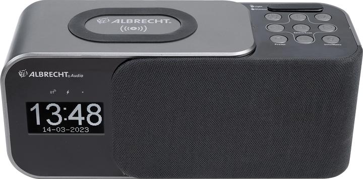Actual product image Albrecht DR 452 Radio Alarm Clock DAB+/UKW