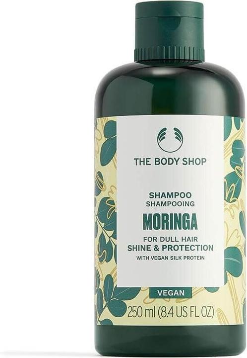 Body Shop - Shampoo for dull hair Moringa (Shampoo) - Volume: 250 ml (250 ml, Flüssiges Shampoo)