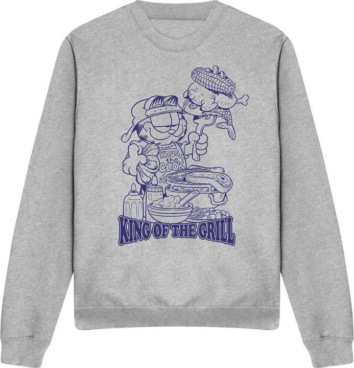 Immagine prodotto Garfield King Of The Grill Felpa Adulto Unisex (L)