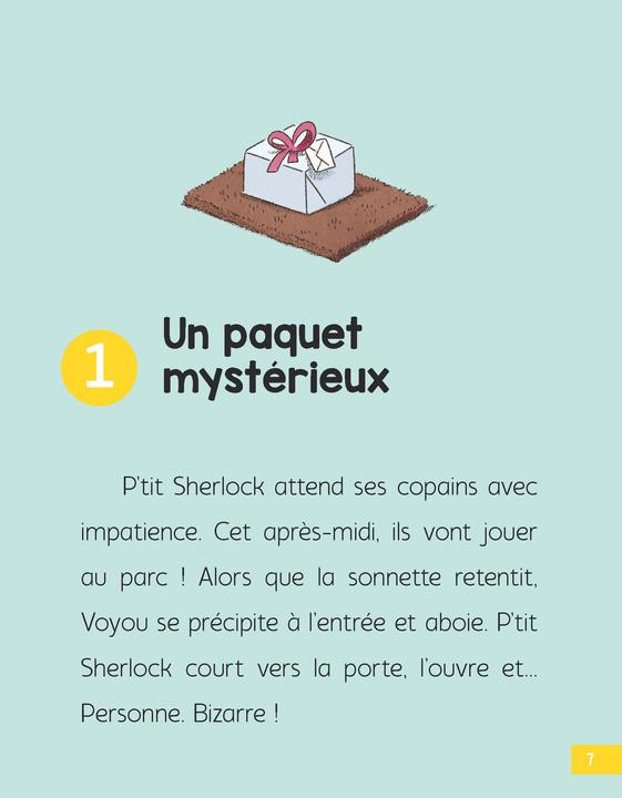 Actual product image Larousse jeunesse L'amoureuse mystère. P'tit Sherlock (French, Prévot Pascal, 2022)