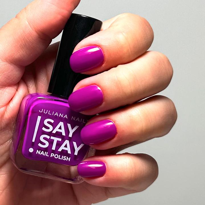 Immagine prodotto Juliana Nails Say Stay! Smalto per unghie Neon Viola Virale (Viola virale neon, Smalto)