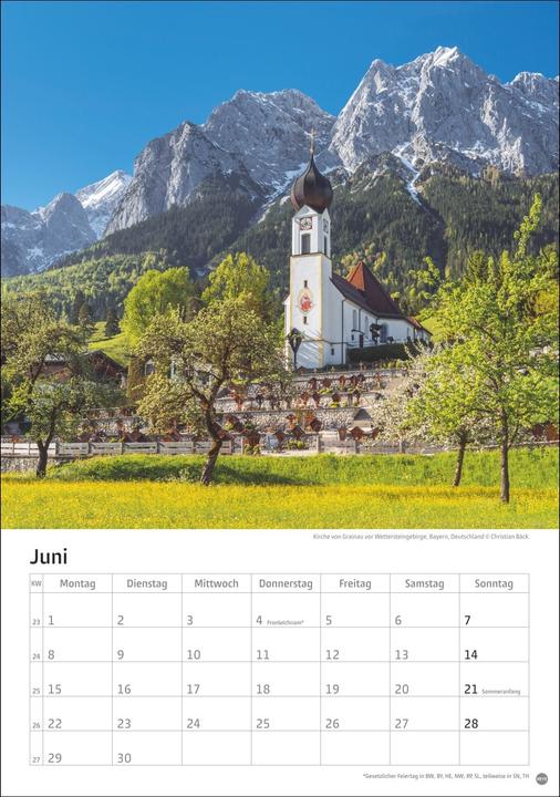 Actual product image Alpen Kalender 2026 (German)