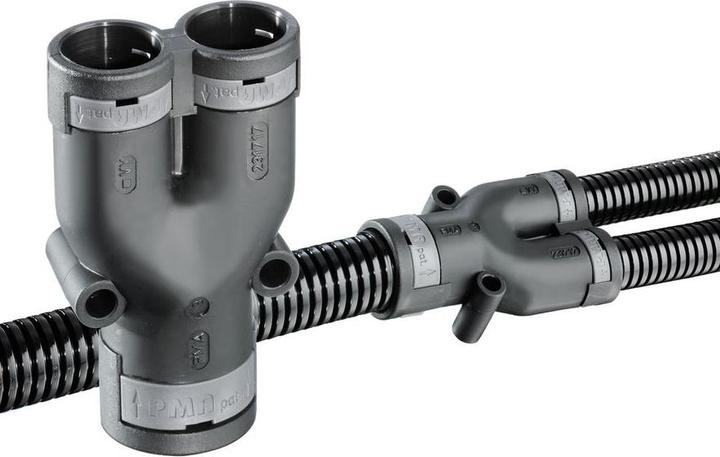 Produktbild PMA Y-Stück Steckverbinder Polyamid 6 Schwarz