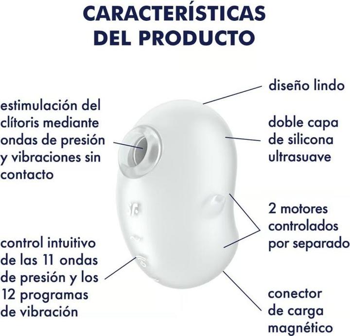 Nährwerte und Zutaten Satisfyer Cutie Ghost Weiss