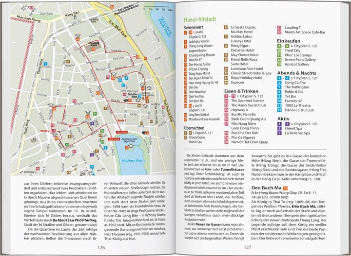 Produktbild Reise-Handbuch Reiseführer Vietnam (Deutsch, Martin H. Petrich, 2024)