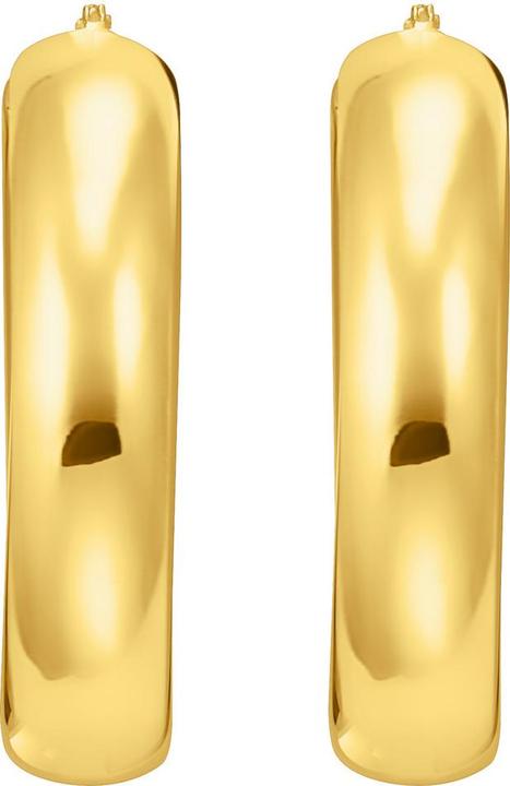 Actual product image Thomas Sabo Creoles Chunky (750 yellow gold gilding, 925 sterling silver)