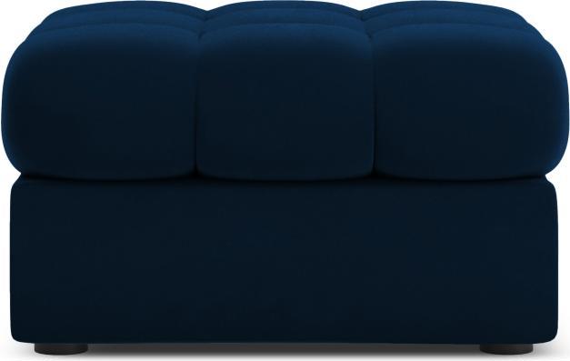 Actual product image CXL by Christian Lacroix Velvet Pouf, "Yohan", 1 Seat, 60x60x38 Made in Europe