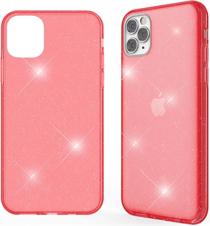 Immagine prodotto Nalia Copertura in silicone trasparente con glitter (Apple iPhone 11 Pro Max)