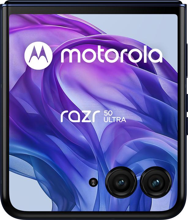 Actual product image Motorola Razr 50 Ultra (512 GB, Midnight Blue, 6.90", SIM + eSIM, 50 Mpx, 5G)