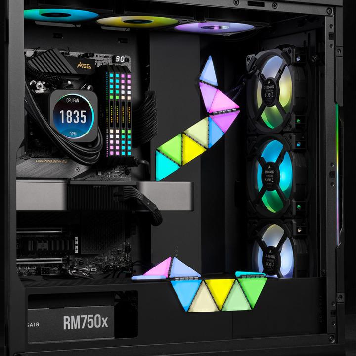 Immagine prodotto Corsair Starter kit della custodia intelligente iCUE LC100 (Multicolore)