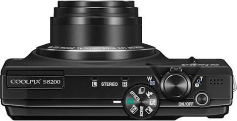Produktbild Nikon Coolpix S8200, 16MP, 14x Zoom, FullHD-Movies, Schwarz (1/2,3'')