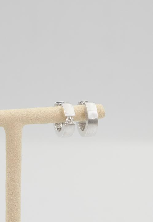 Image du produit Muau Créoles (Or blanc)