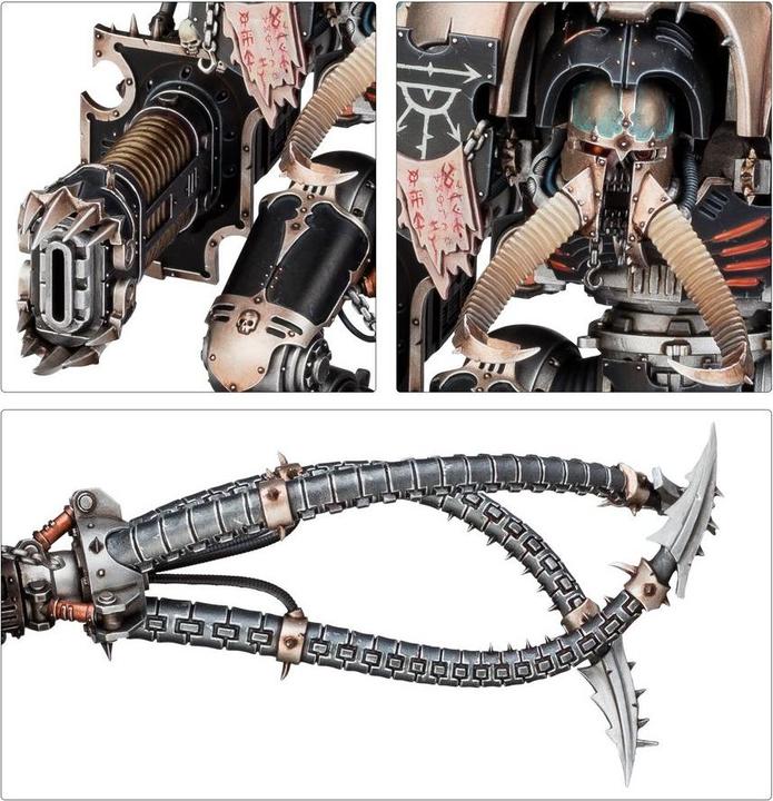 Image du produit Games Workshop Warhammer 40k - Chaos Knights Chevalier Ruineur (Matières plastiques)