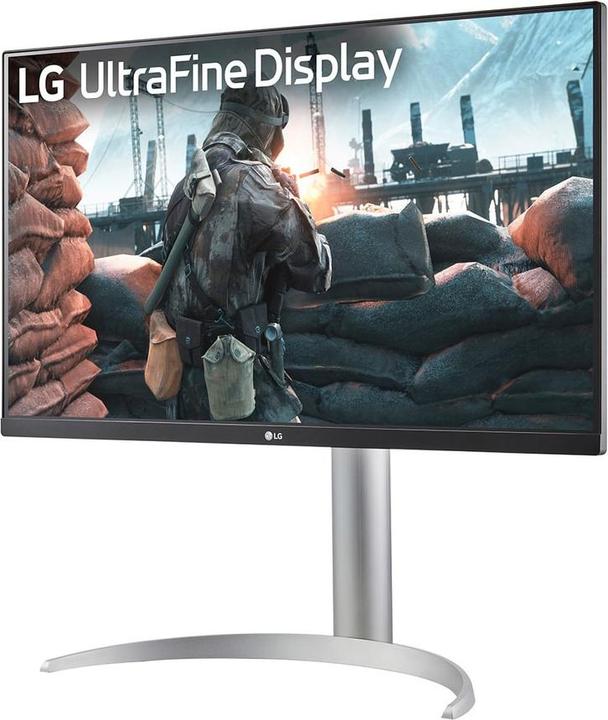 Produktbild LG Monitor 27UP650K-W.AEU / 27UP650K-W Silber/Schwarz (27 ") (3840 x 2160 Pixel, 27")