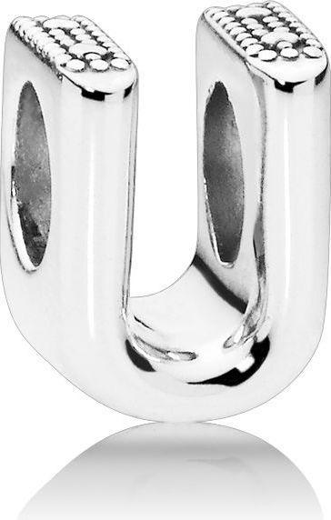 Pandora Letter "U" Charms/Beads (Silber)