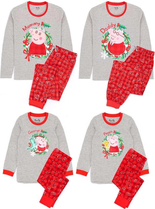 Image du produit Peppa Pig Pyjama design de Noël (M)