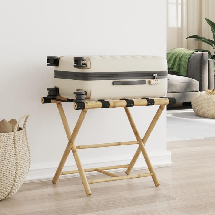 Actual product image VidaXL Folding luggage rack (Suitcase rack)