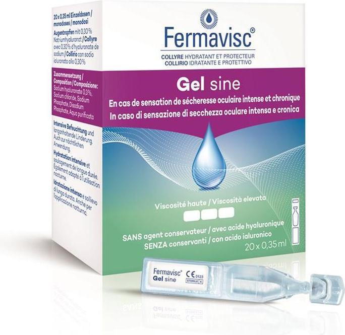 Produktbild OmniVision Fermavisc Gel Sine (7 ml, 20 x 0.35 ml)