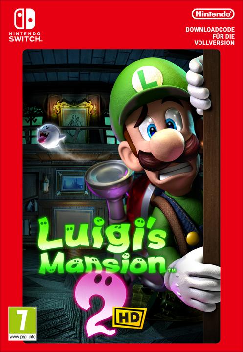 Produktbild Nintendo Switch Luigis Mansion 2 HD Digital Code (Switch)