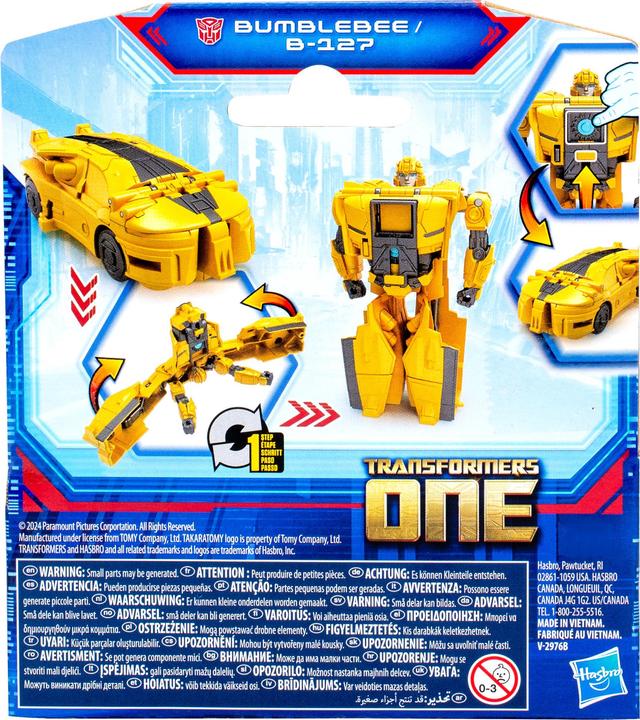 Actual product image Hasbro Transformers One Movie Cog 1 Step Ace