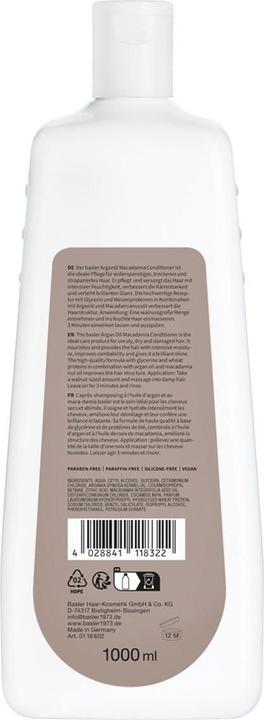 Produktbild Basler Arganöl Macadamia Conditioner (1000 ml)