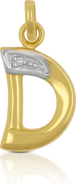 Muau Buchstabe (750/18 K Gelbgold)