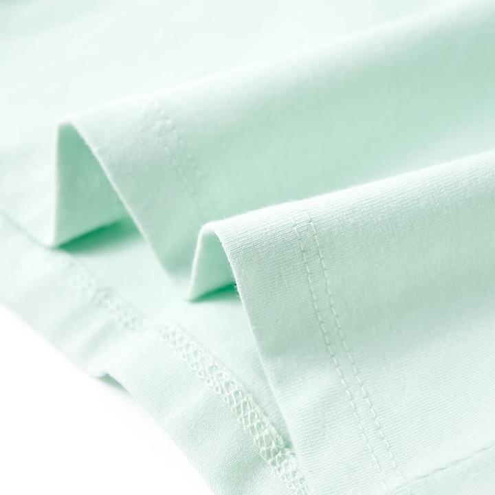 Immagine prodotto VidaXL Maglietta per bambini Verde menta chiaro 128,Materiale: 95 (128)