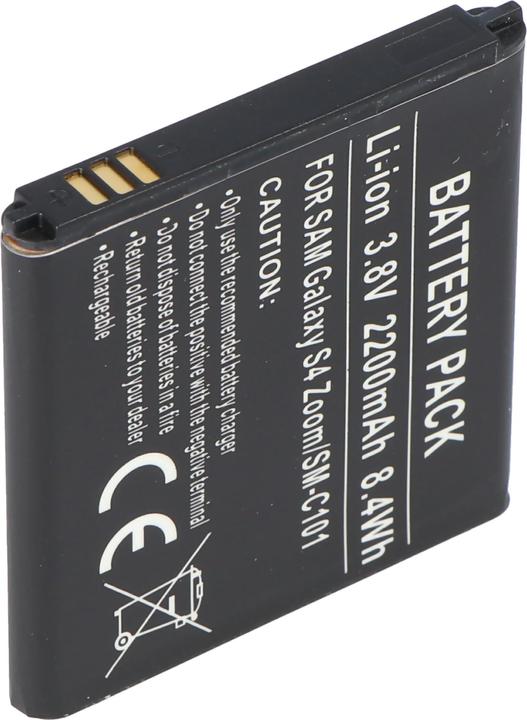 Produktbild AccuCell Akku Samsung Galaxy S4 Zoom, B740AC, B740AE, SM-C101