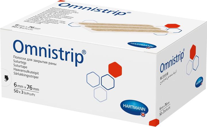 Produktbild IVF Hartmann Wundnahtstreifen 6x76mm (150 x)