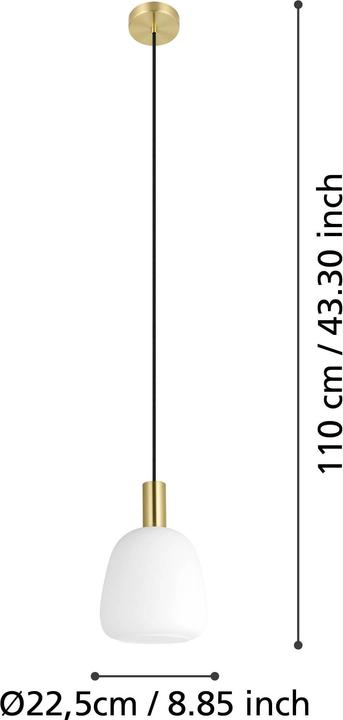 Produktbild EGLO SUSPENDED MANZANARES E27 900305 (E27)