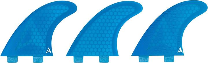 Roam Thruster Fin Set Allround Med two tab Blau