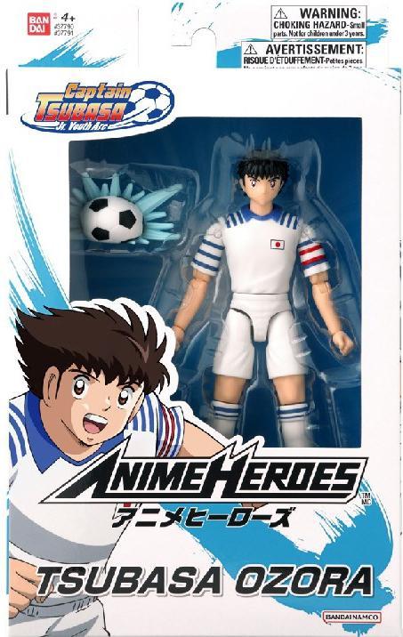 Produktbild Bandai ANIME HEROES Captain Tsubasa figure with accessories, 16 cm - Tsubasa Ozora