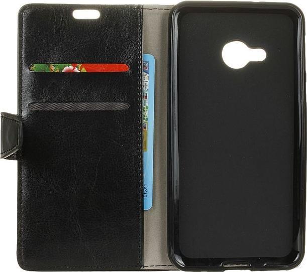 Actual product image MU Classic Crazy Horse Leather Bookcover Series (HTC U Play)