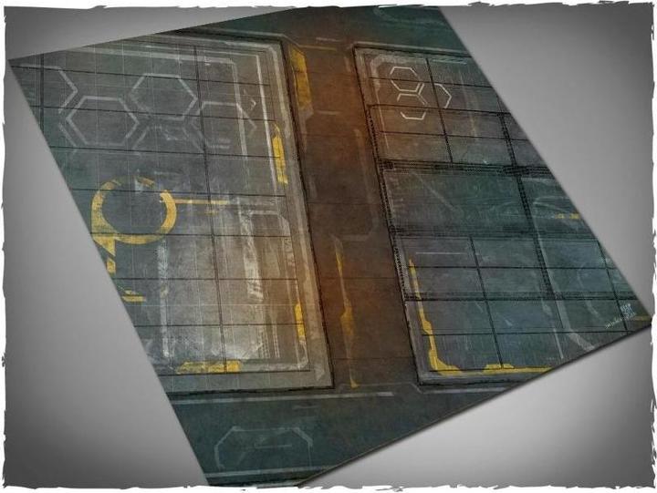 Produktbild Deep-Cut Studio 42MAT33M - Spielmatte - Neo-Tokyo, Mousepad Matte, Grösse 91 × 91 cm (Kunststoff)