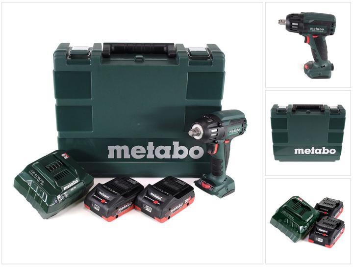 Actual product image Metabo SSW 18 cordless impact wrench (Rechargeable battery operated)