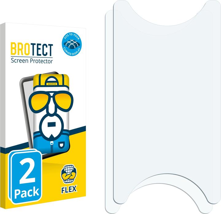BROTECT Fullscreen Schutzfolie Displayschutz Folie Klar Transparent