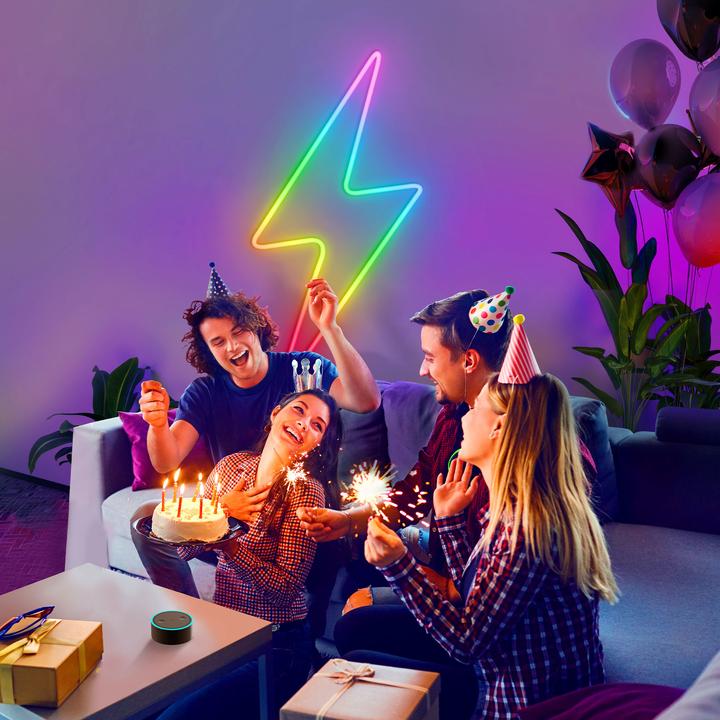 Image du produit Govee Lumière fluorescente RGBIC Rope (Multicolore, 200 cm, Intérieur)