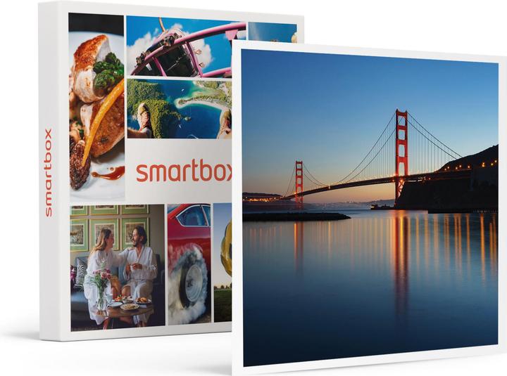 Produktbild Smartbox Reise nach San Francisco: 4 Übernachtungen im 4* Hotel mit Besichtigungen (2 Pers.)