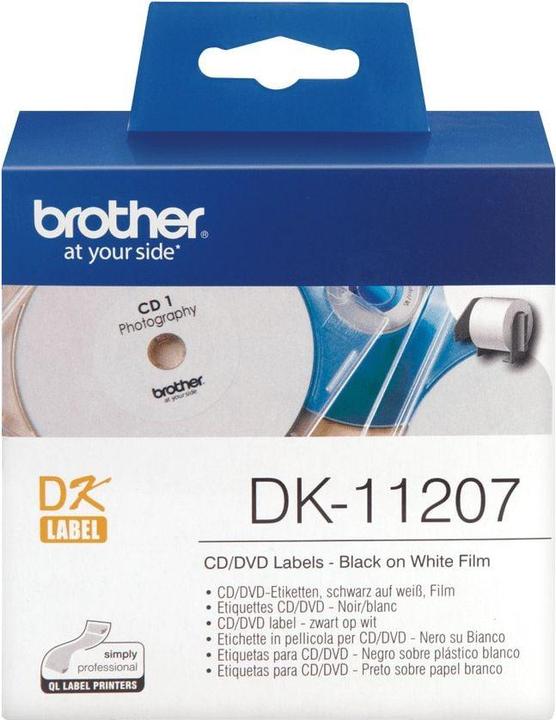 Brother DK-11207 CD/DVD-Etikett (5.80 cm)