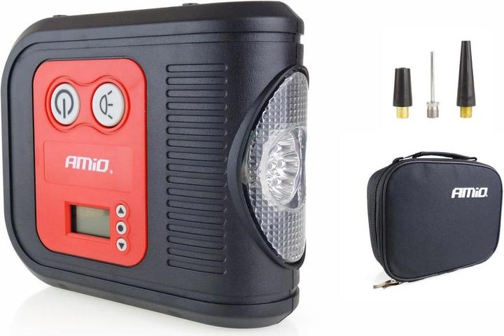 Amio Digital car compressor with led 12v acomp-10 (10 Bar, 0 l)