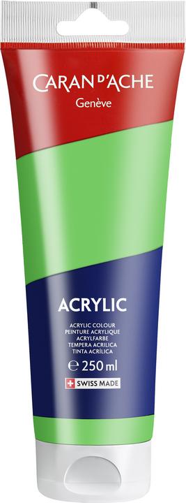 Actual product image Caran d'Ache Acrylic (Brilliant green, 250 ml)